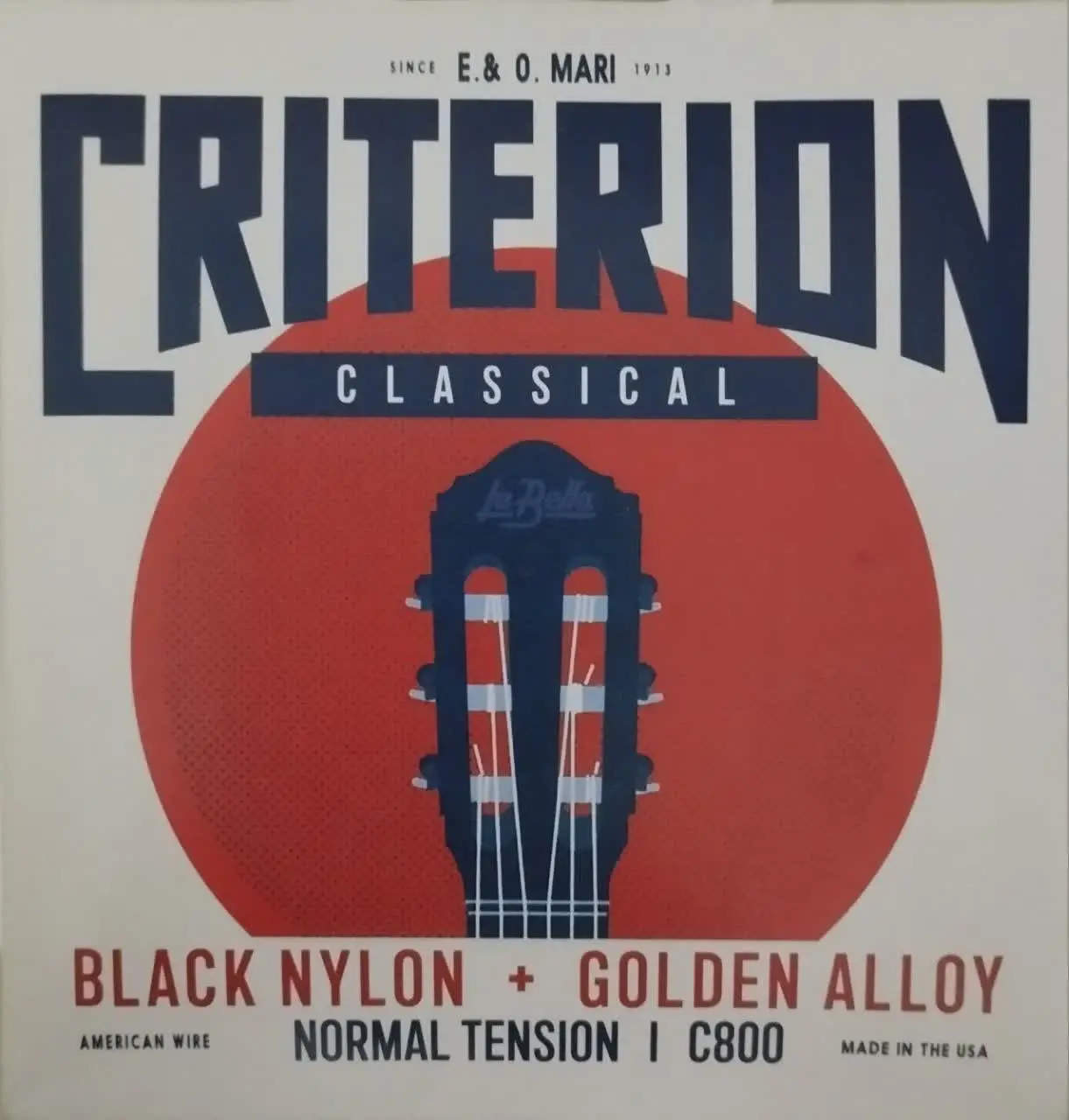 سیم گیتار criterion لابلا c800