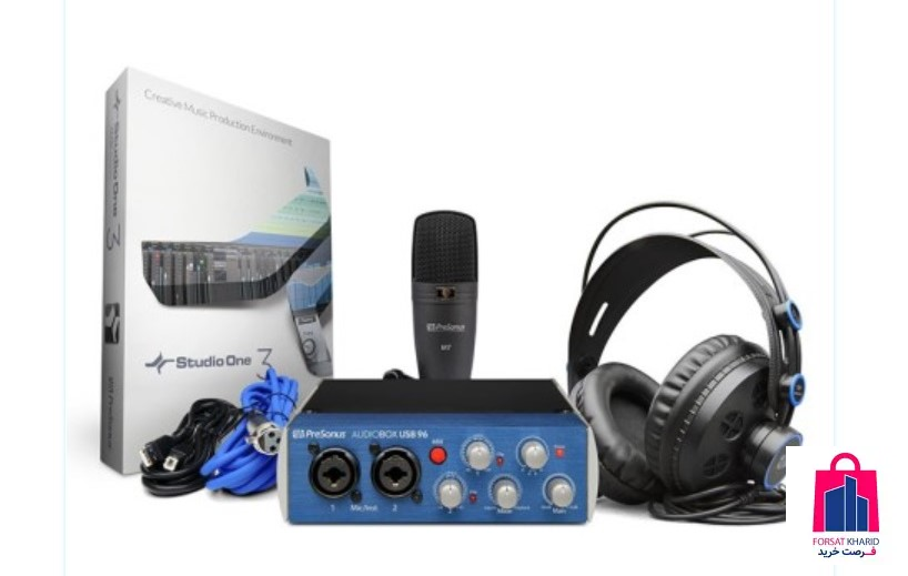 پپکیج PreSonus AudioBox 96 Studio